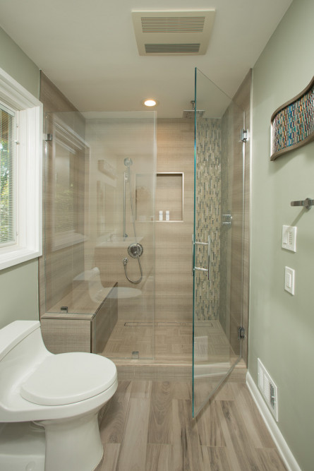 walk-in-glass-shower-with-bench-bathroom-design