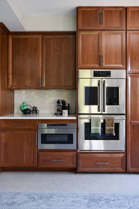 Photo of a kitchen remodel in Reston VA