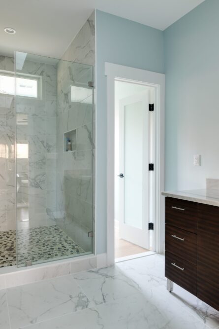 Photo of the bathroom which was part of the home design project